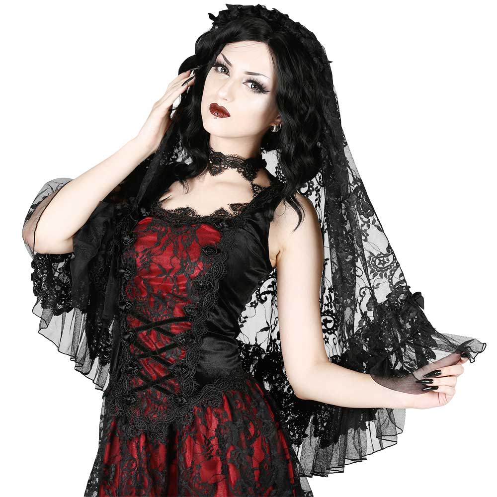 Sinister - H046 voile - Noir
